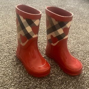 Original Burberry rain boots